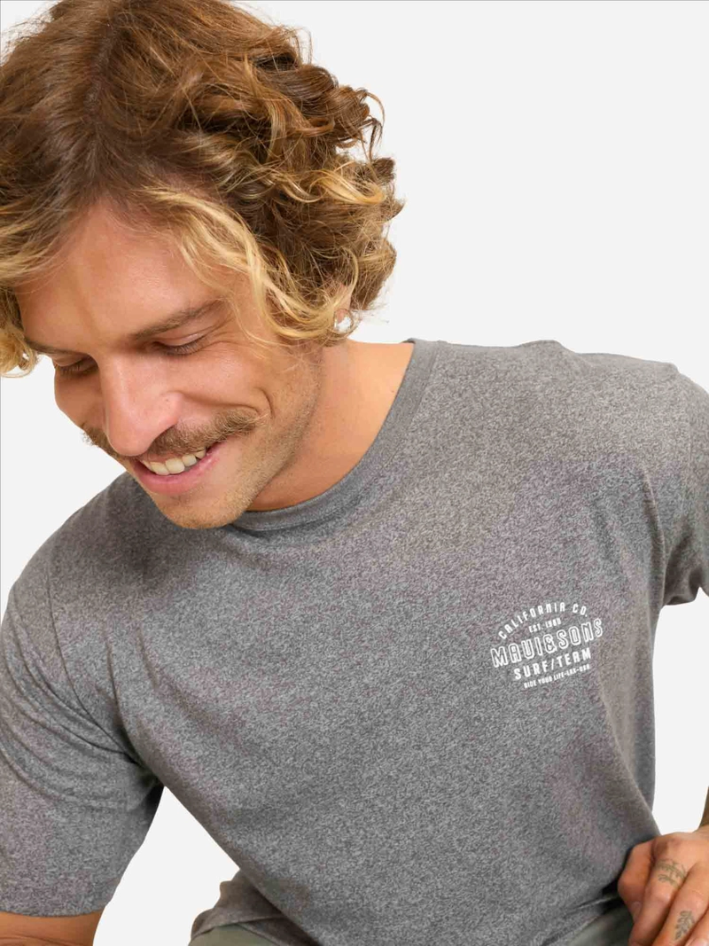 POLERA MC NEKONIX GRIS HOMBRE MAUI AND SONS - 3