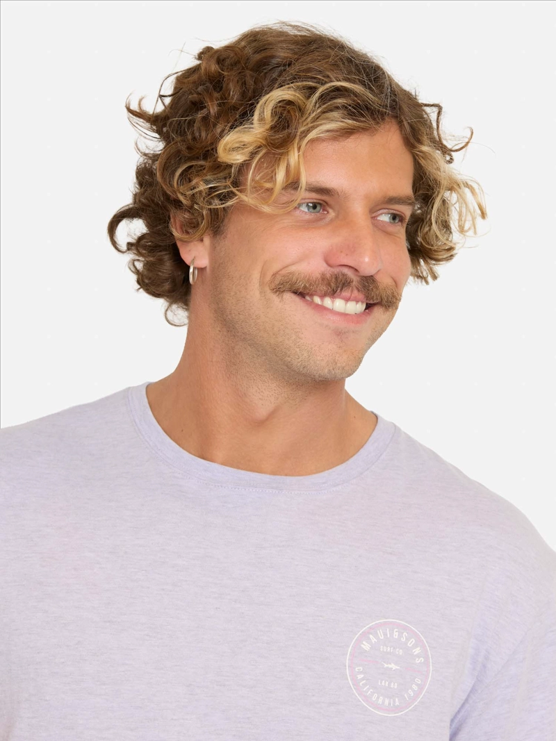 POLERA MC LUMIKA MORADO HOMBRE MAUI AND SONS - 3