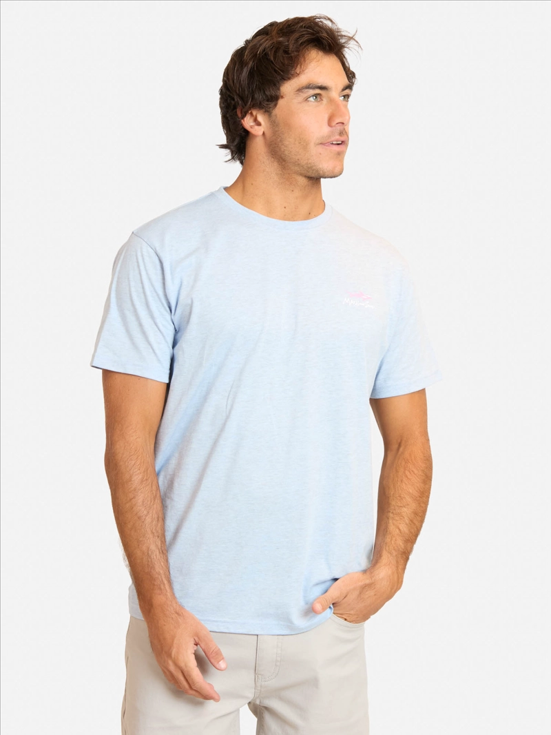 POLERA MC TIVASHI CELESTE HOMBRE MAUI AND SONS - 1