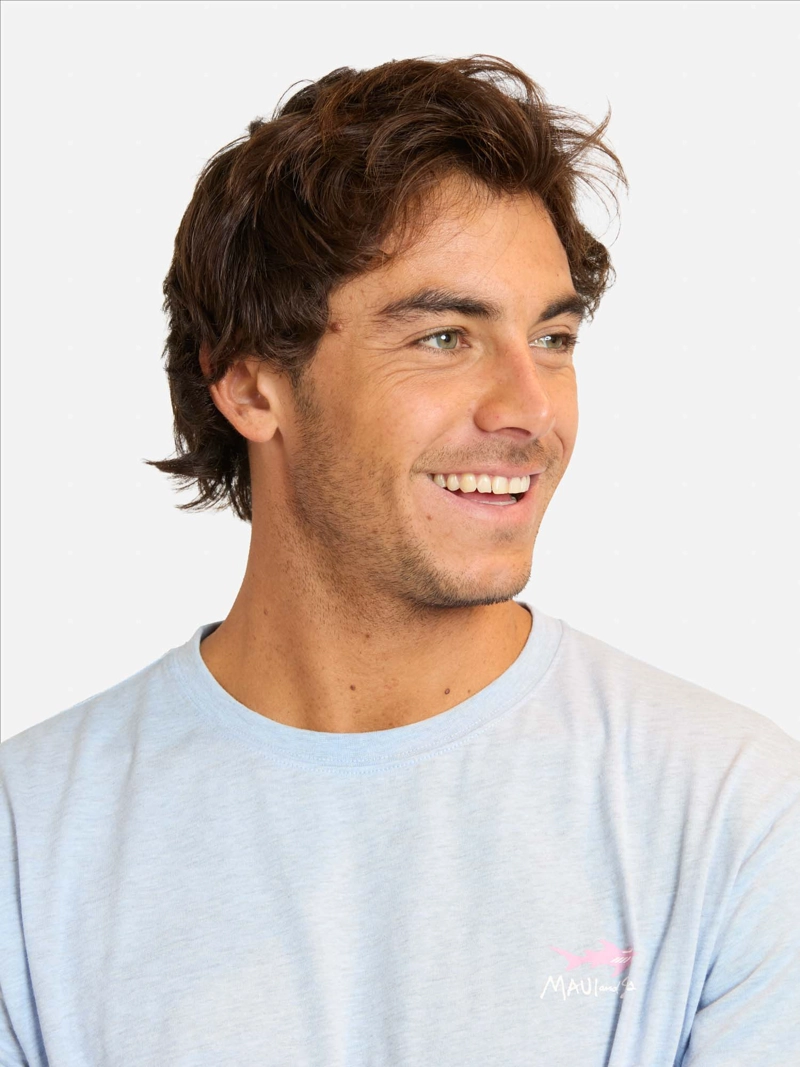 POLERA MC TIVASHI CELESTE HOMBRE MAUI AND SONS - 3