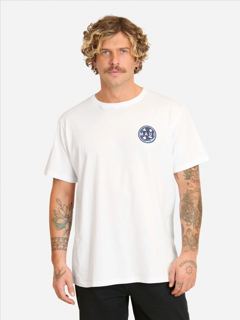 POLERA MC REXOLOFT BLANCO HOMBRE MAUI AND SONS - 1