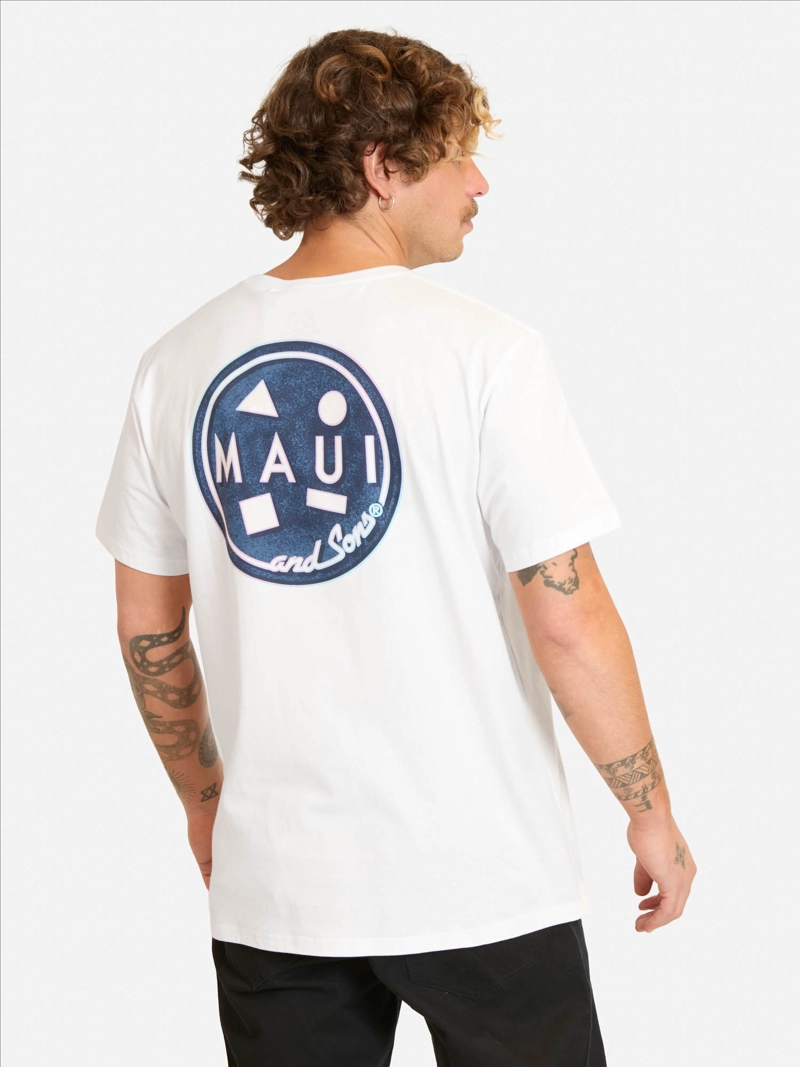 POLERA MC REXOLOFT BLANCO HOMBRE MAUI AND SONS - 2