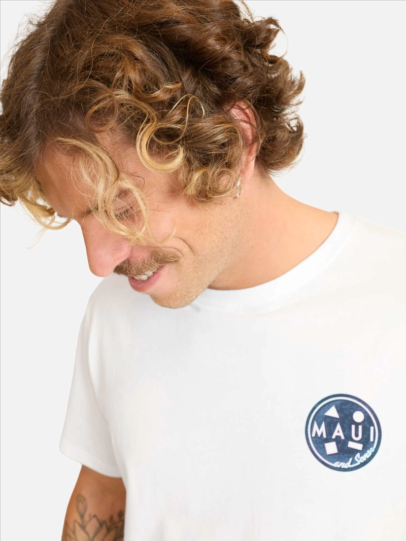 POLERA MC REXOLOFT BLANCO HOMBRE MAUI AND SONS - 3
