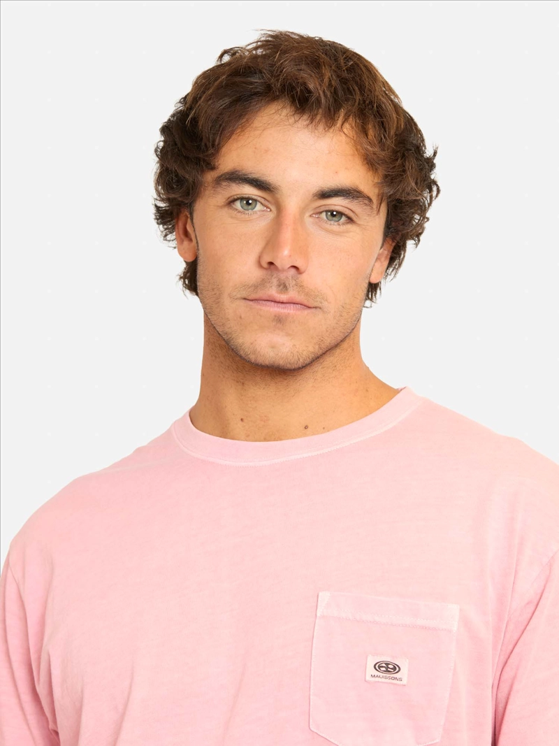POLERA MC LUMIMO ROSADO HOMBRE MAUI AND SONS - 3