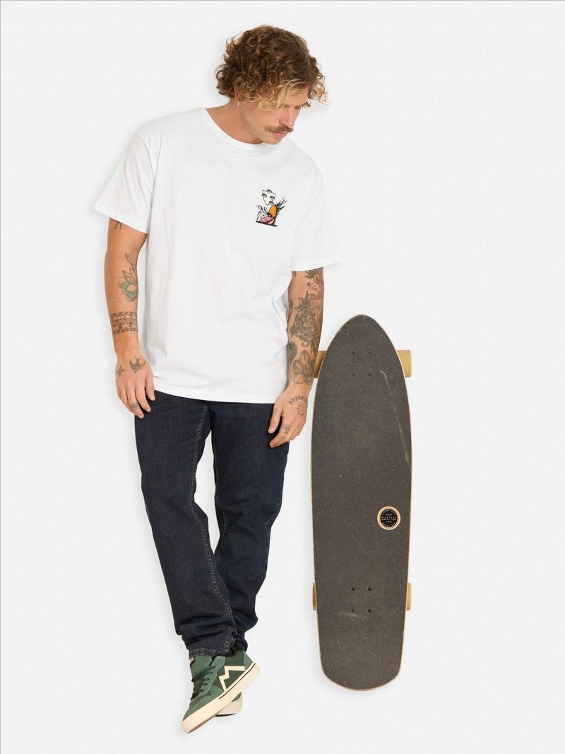 POLERA MC FIPUSI BLANCO HOMBRE MAUI AND SONS - 4