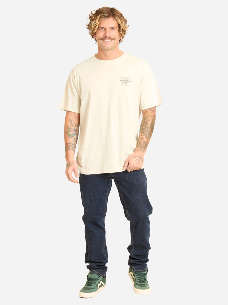 POLERA MC LOKIX BEIGE HOMBRE MAUI AND SONS - 4