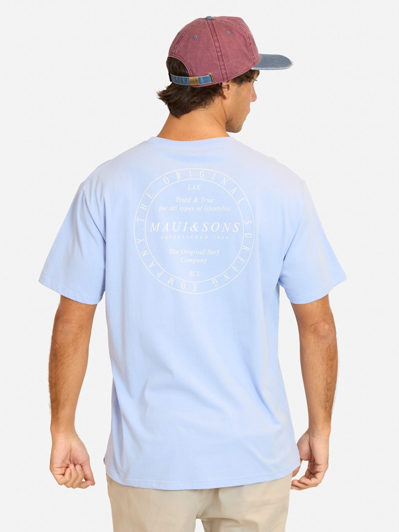POLERA MC FALUZ MORADO HOMBRE MAUI AND SONS - 2