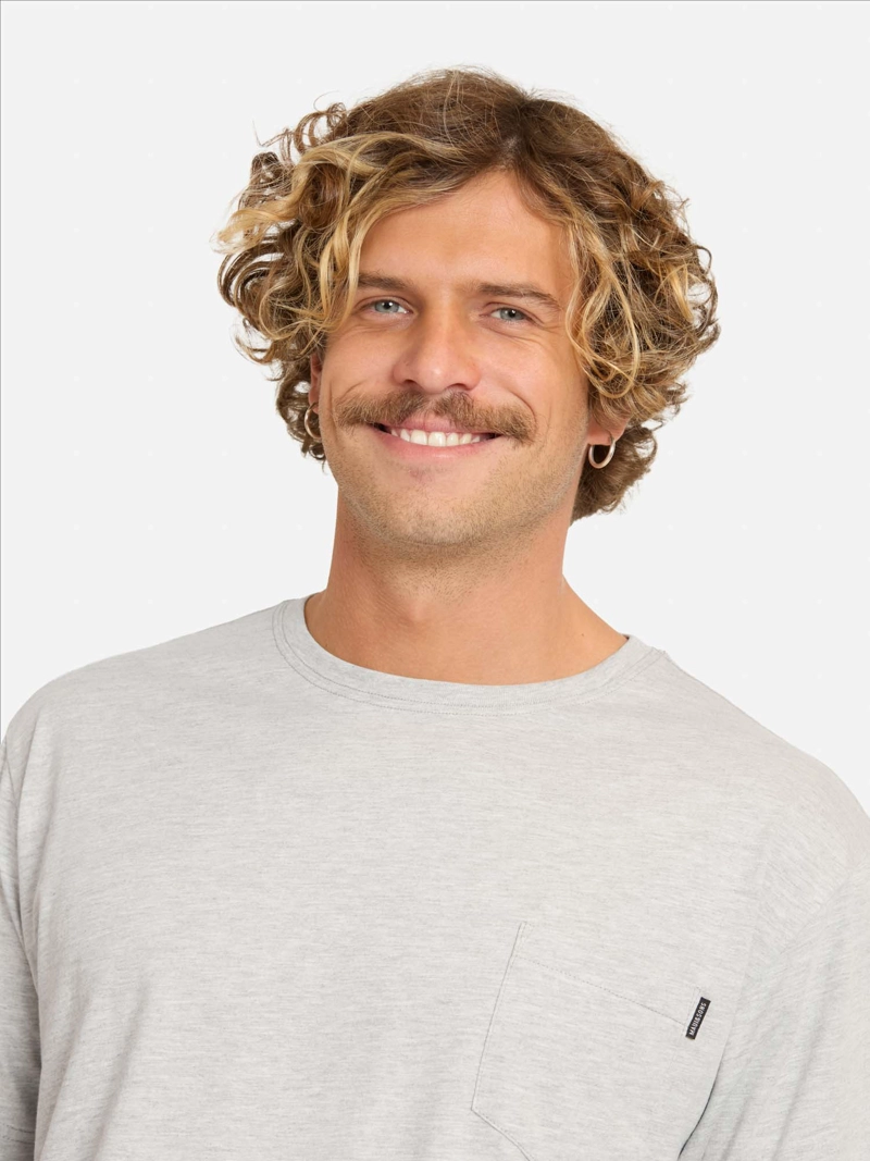 POLERA MC PAZIKA GRIS HOMBRE MAUI AND SONS - 3