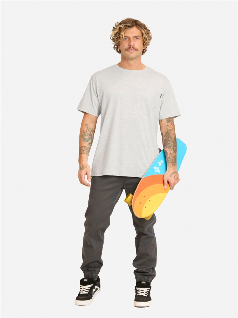POLERA MC PAZIKA GRIS HOMBRE MAUI AND SONS - 4
