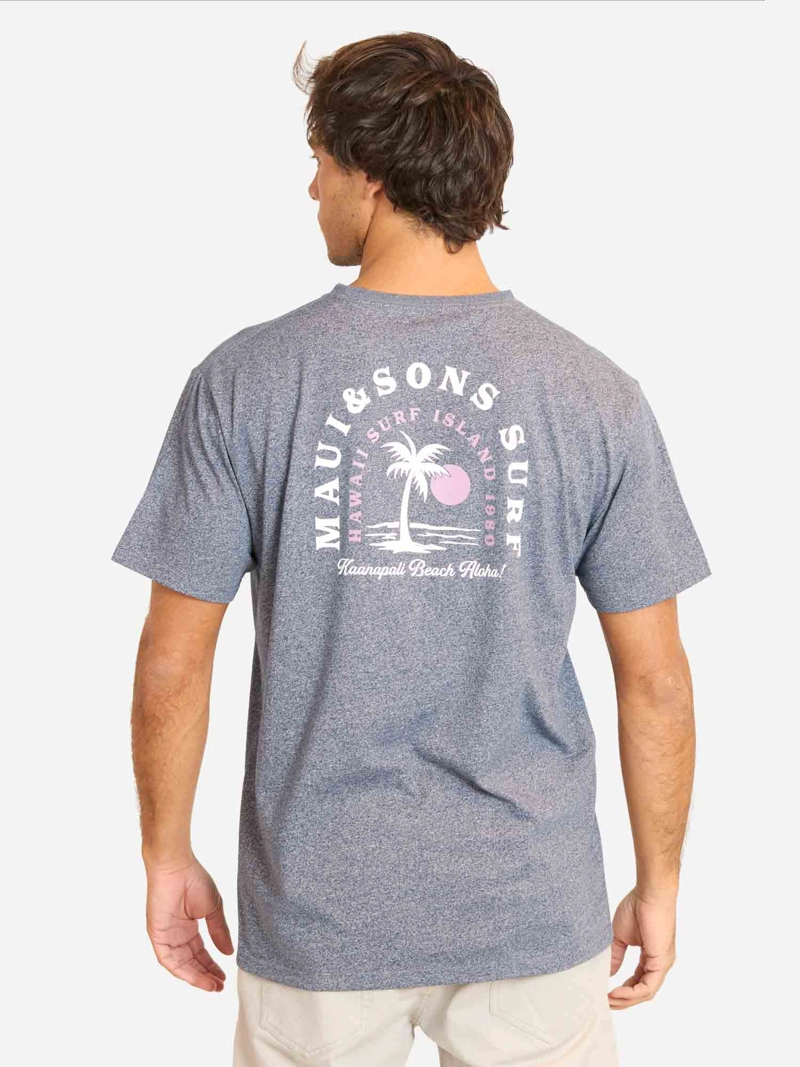 POLERA MC MIRARIX AZUL HOMBRE MAUI AND SONS - 2