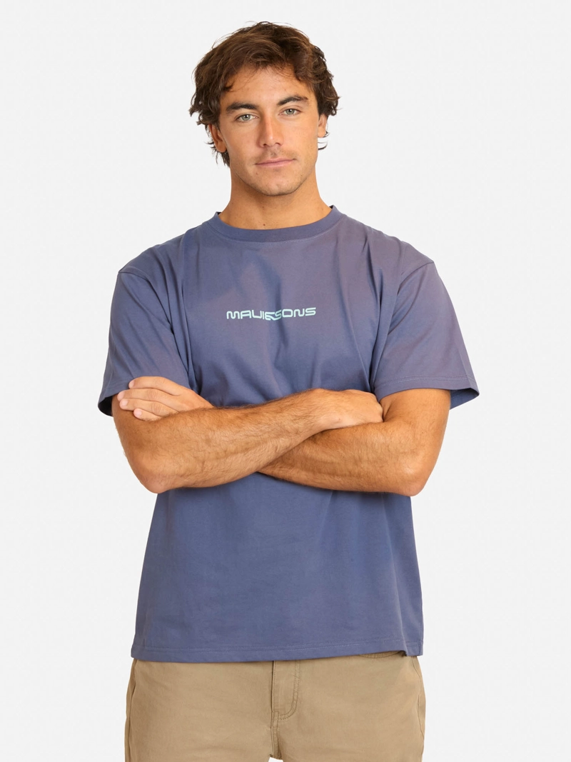 POLERA MC LIAY AZUL HOMBRE MAUI AND SONS - 1