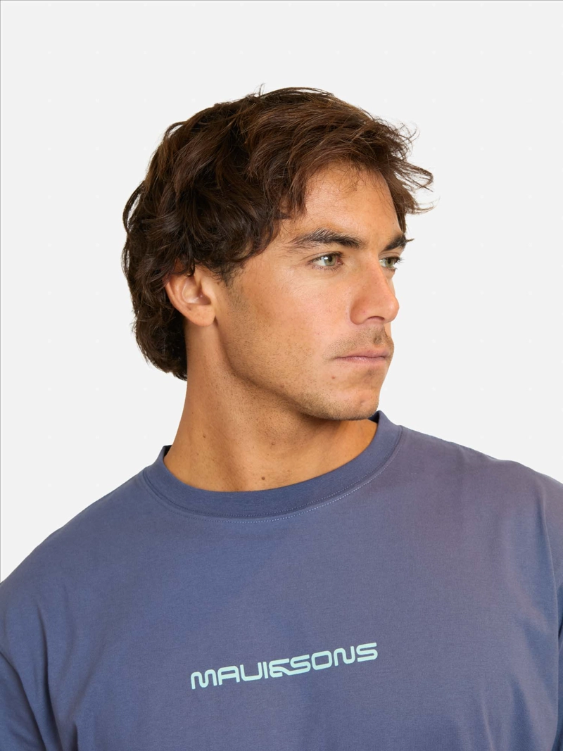 POLERA MC LIAY AZUL HOMBRE MAUI AND SONS - 3