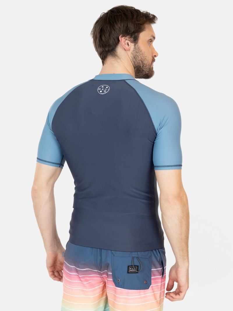 POLERA UVP MEIKA AZUL HOMBRE MAUI AND SONS - 2