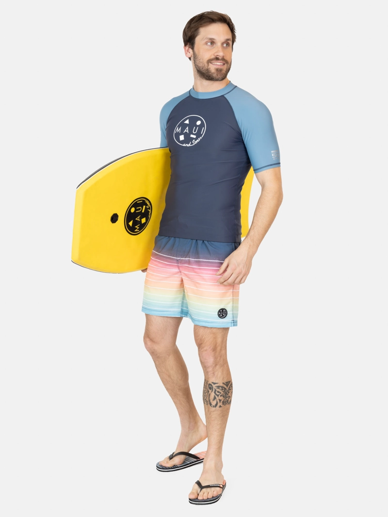 POLERA UVP MEIKA AZUL HOMBRE MAUI AND SONS - 4