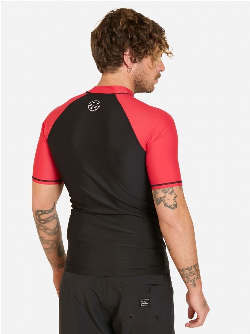 POLERA UVP MEIKA ROJO HOMBRE MAUI AND SONS - 2