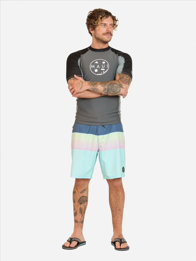POLERA UVP ZAIRU GRIS HOMBRE MAUI AND SONS - 4