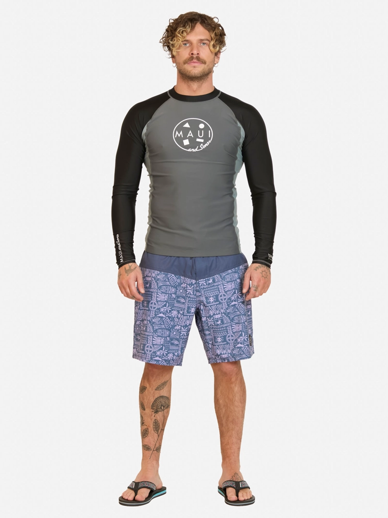 POLERA UVP NAKOA GRIS HOMBRE MAUI AND SONS - 4