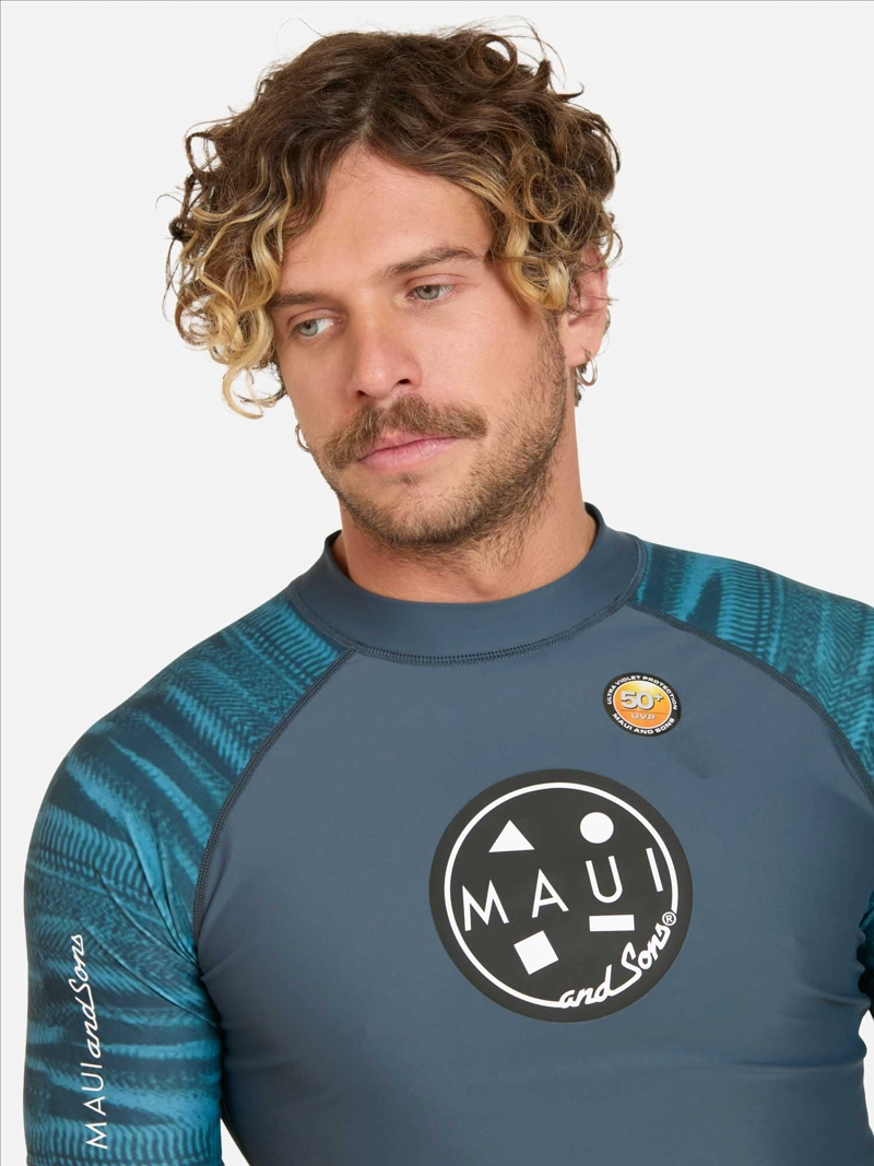 POLERA UVP MALEKO MULTICOLOR HOMBRE MAUI AND SONS - 3