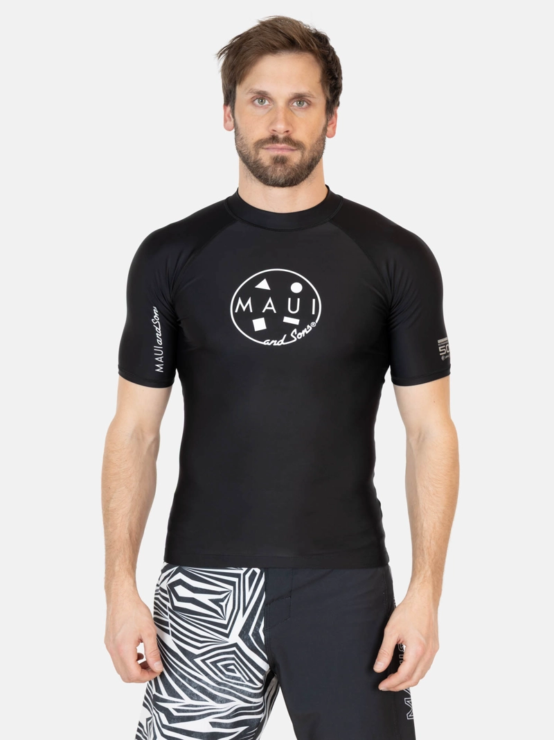 POLERA UVP MEIKA NEGRO HOMBRE MAUI AND SONS - 1