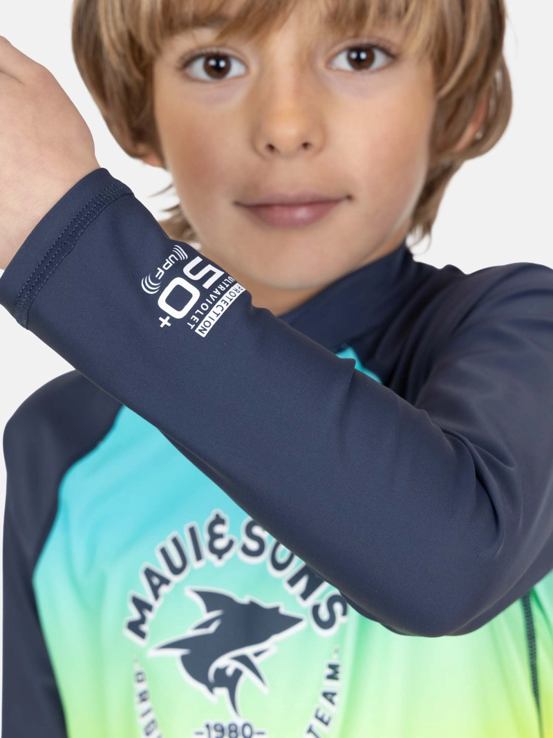 POLERA UVP SURFRO MULTICOLOR INFANTIL MAUI AND SONS - 3