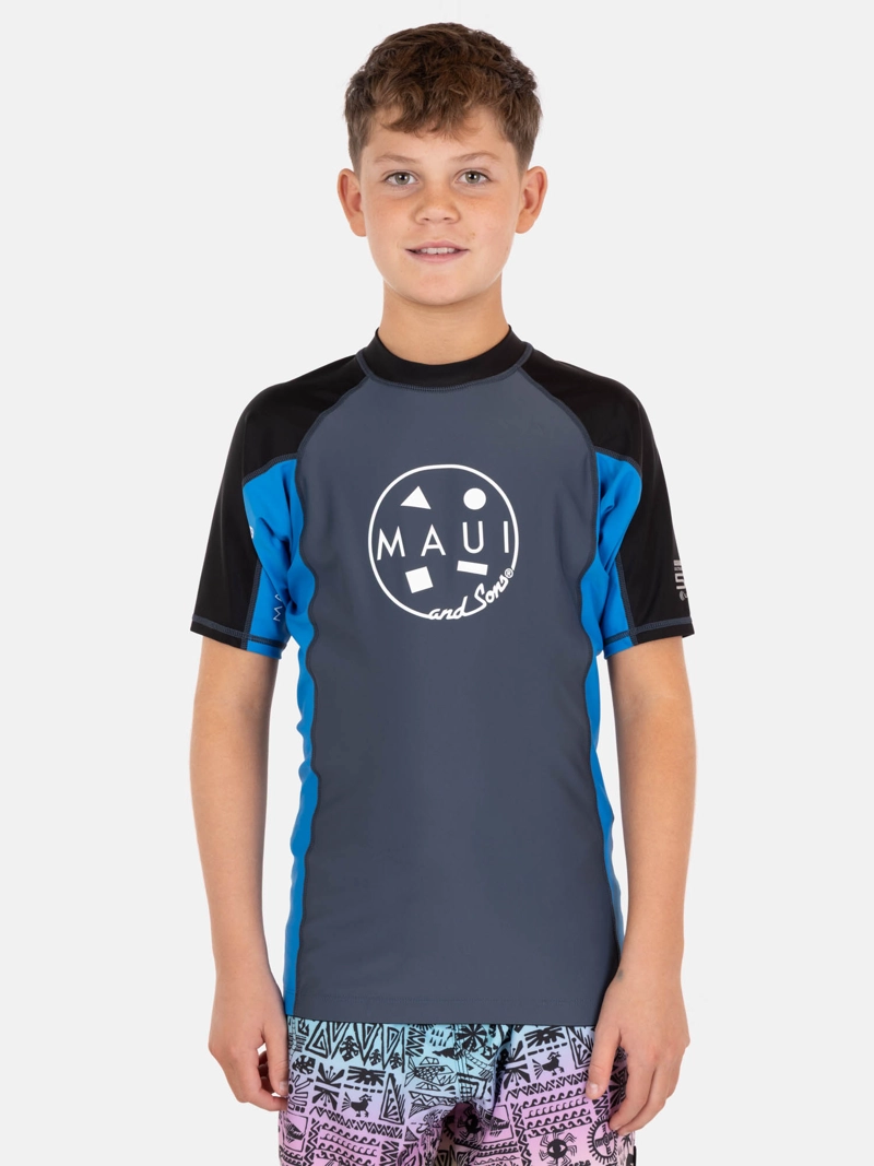 POLERA UVP WAVEON GRIS INFANTIL MAUI AND SONS - 1