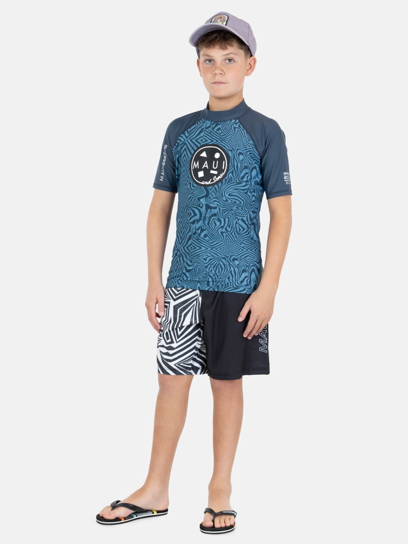 POLERA UVP SUNBLAST MULTICOLOR INFANTIL MAUI AND SONS - 4