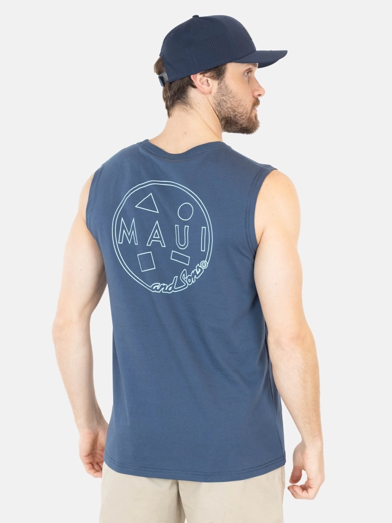 POLERA UVP COSTA CELESTE HOMBRE MAUI AND SONS - 2