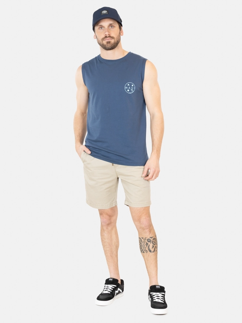 POLERA UVP COSTA CELESTE HOMBRE MAUI AND SONS - 4