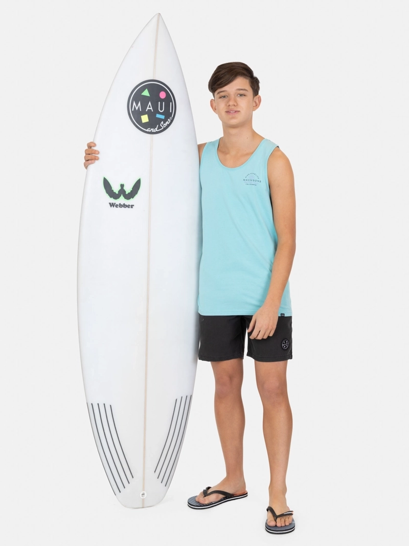 POLERA SM SEAJOY CELESTE INFANTIL MAUI AND SONS - 4