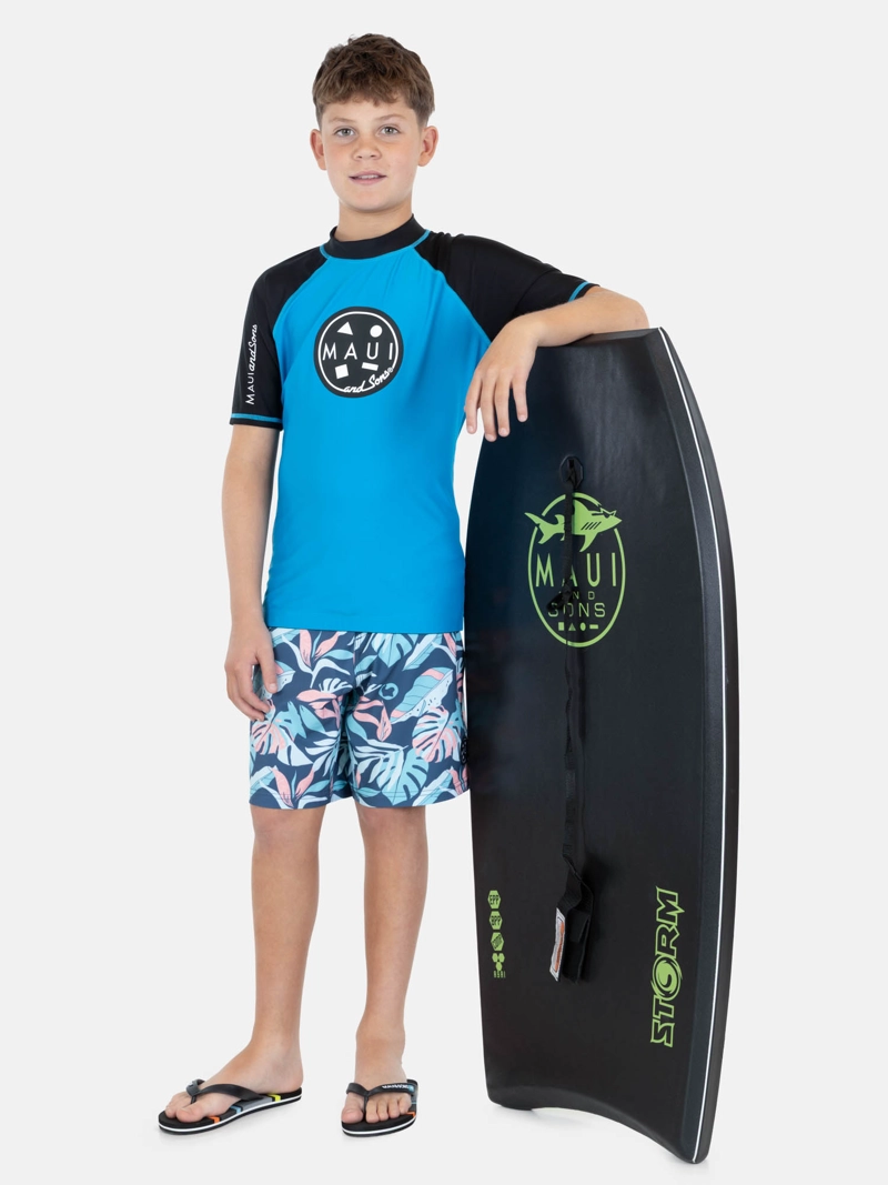 POLERA UVP SHARKY AZUL INFANTIL MAUI AND SONS - 4