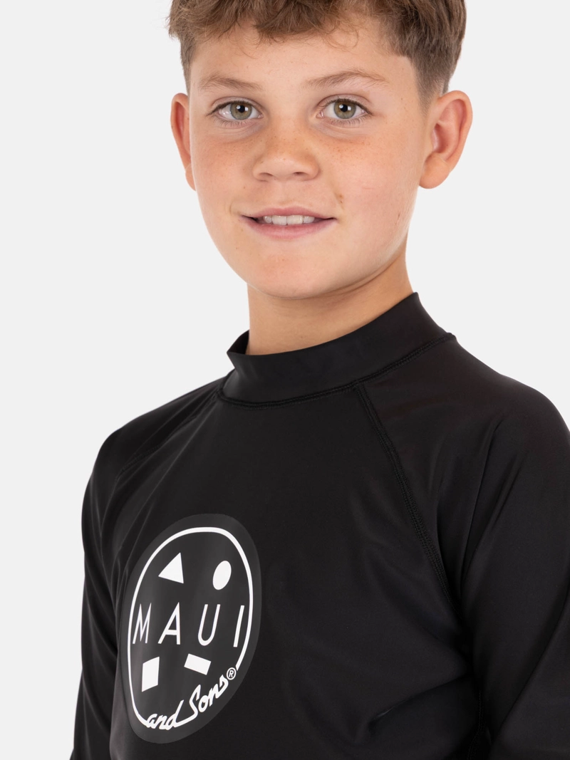 POLERA UVP RIPZOR NEGRO INFANTIL MAUI AND SONS - 3