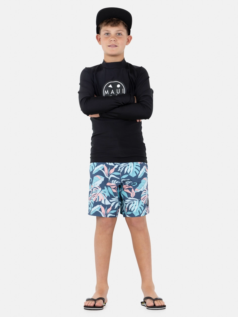 POLERA UVP RIPZOR NEGRO INFANTIL MAUI AND SONS - 4