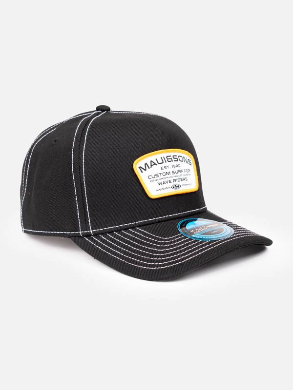 JOCKEY CANVAS CUSTOM SURF NEGRO HOMBRE MAUI AND SONS - 1