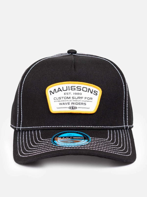 JOCKEY CANVAS CUSTOM SURF NEGRO HOMBRE MAUI AND SONS - 3