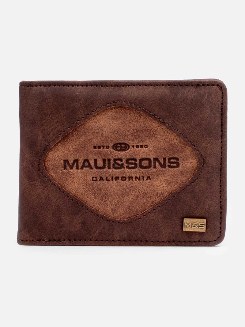 BILLETERA PALMORA CAFE  HOMBRE MAUI AND SONS - 1