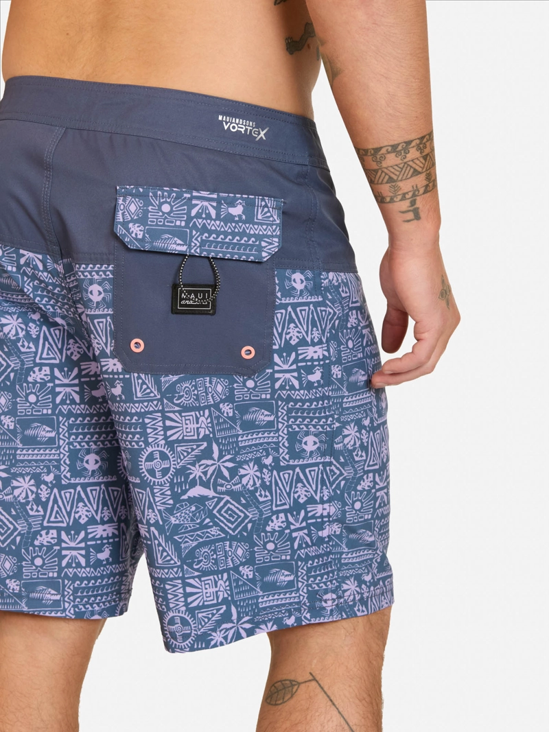 TRAJE DE BAÑO SURFLARA MULTICOLOR HOMBRE MAUI AND SONS - 3