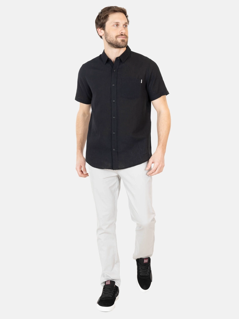 CAMISA MC KAIRU NEGRO HOMBRE MAUI AND SONS - 4