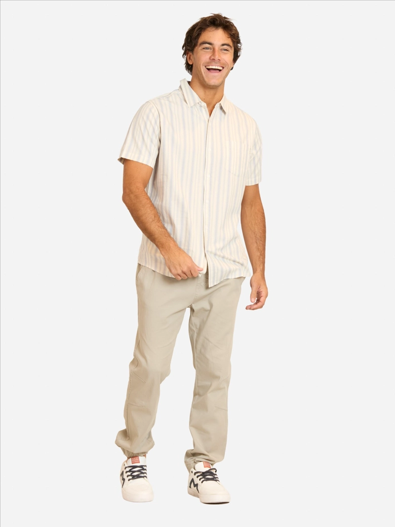 CAMISA MC LOHAI BEIGE HOMBRE MAUI AND SONS - 4