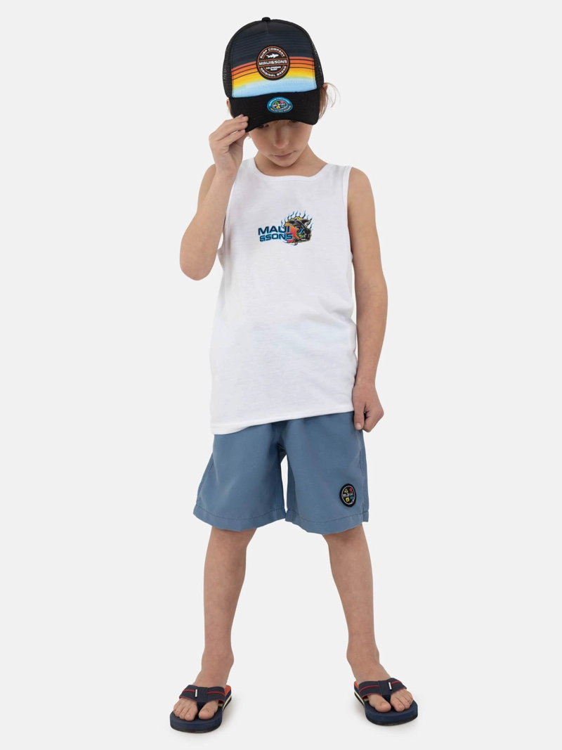 TRAJE DE BAÑO STORM AZUL INFANTIL MAUI - 4