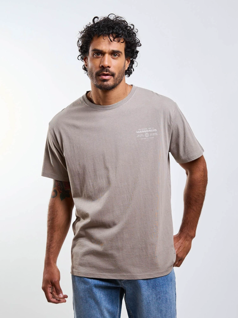 POLERA MC SECRET PLACE BEIGE HOMBRE MAUI AND SONS - 1