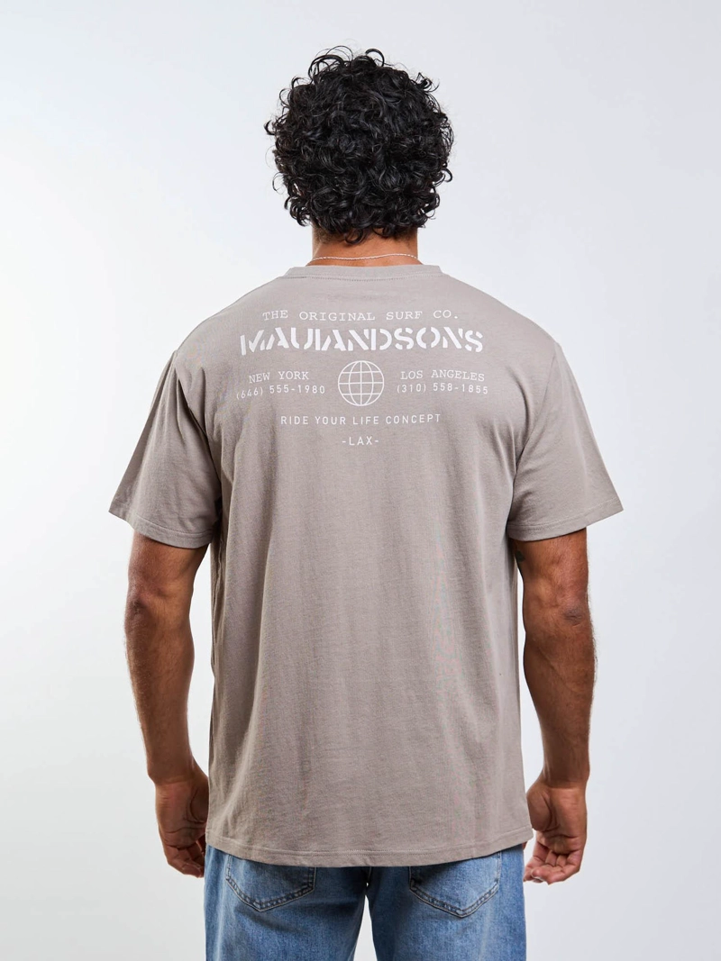 POLERA MC SECRET PLACE BEIGE HOMBRE MAUI AND SONS - 2