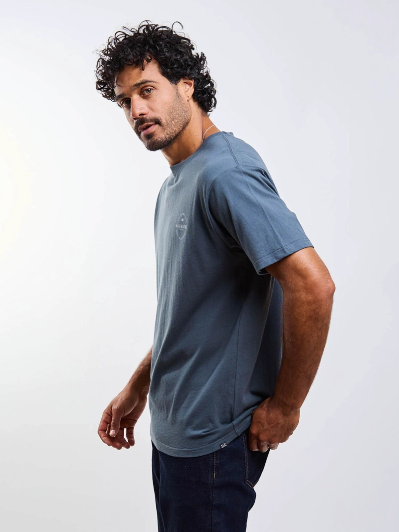 POLERA MC MADE RIDERS AZUL HOMBRE MAUI AND SONS - 3