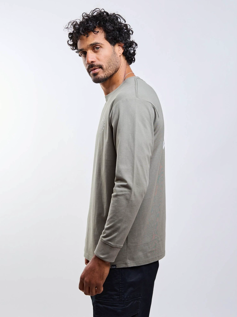 POLERA ML MOANAE VERDE HOMBRE MAUI AND SONS - 8