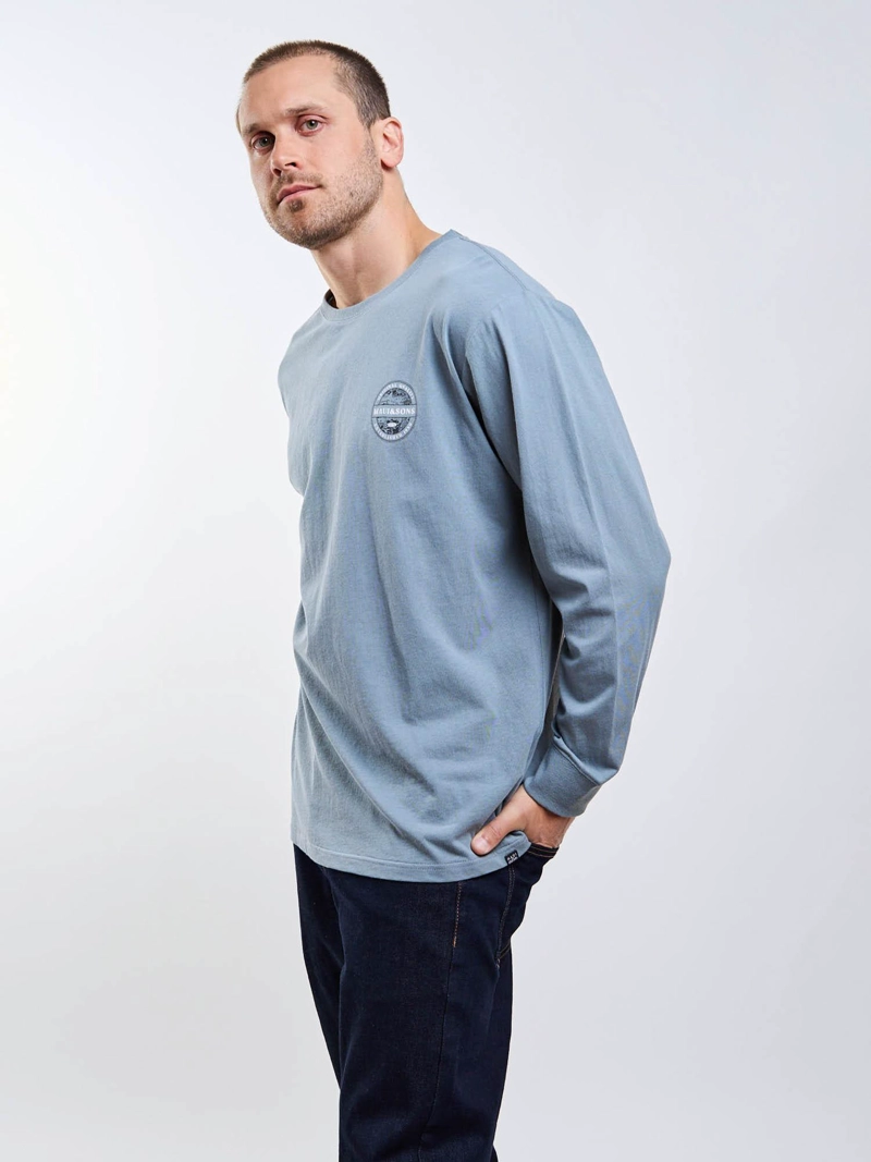 POLERA ML ORIGINAL QUALITY GRIS HOMBRE MAUI AND SONS - 9