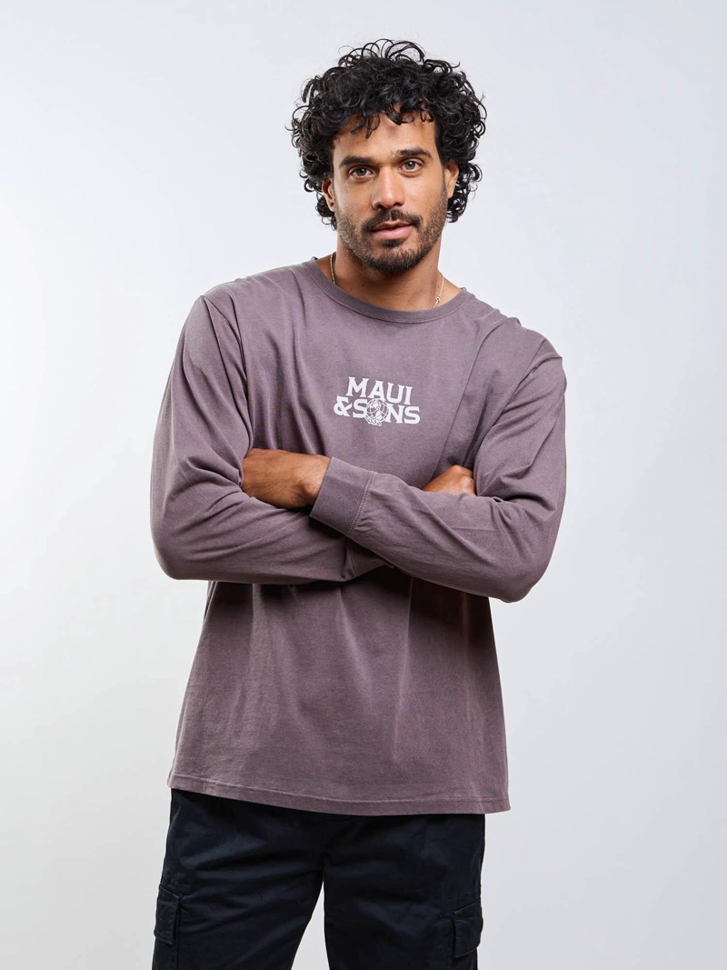 POLERA ML THE WORLD SURF CAFE  HOMBRE MAUI AND SONS - 5