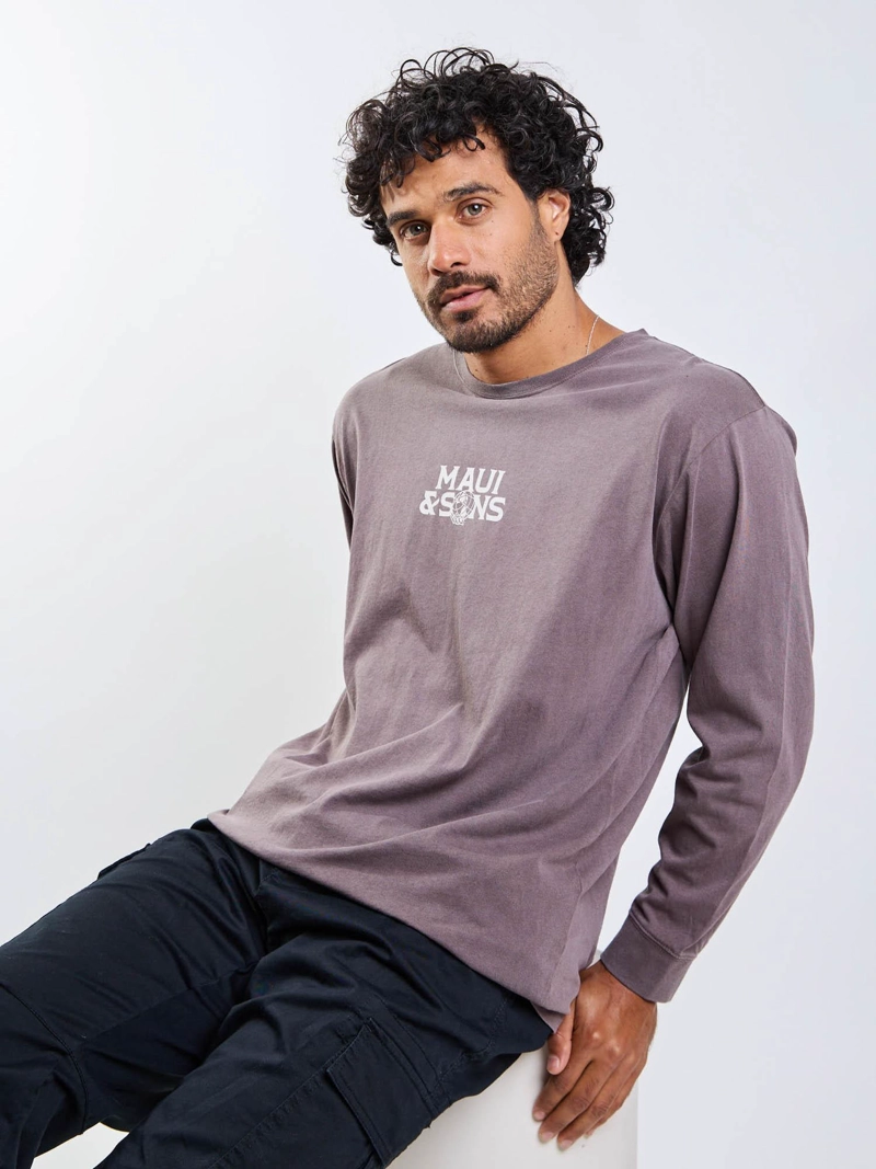 POLERA ML THE WORLD SURF CAFE  HOMBRE MAUI AND SONS - 6