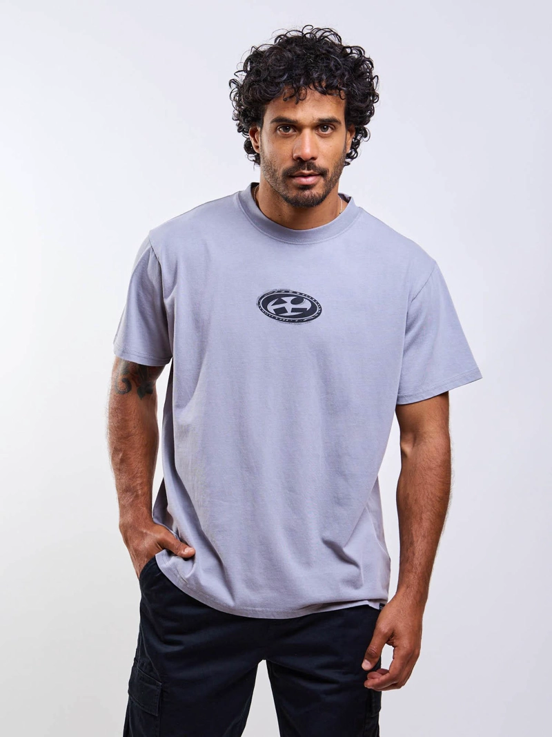POLERA MC TIDESA GRIS HOMBRE MAUI AND SONS - 1