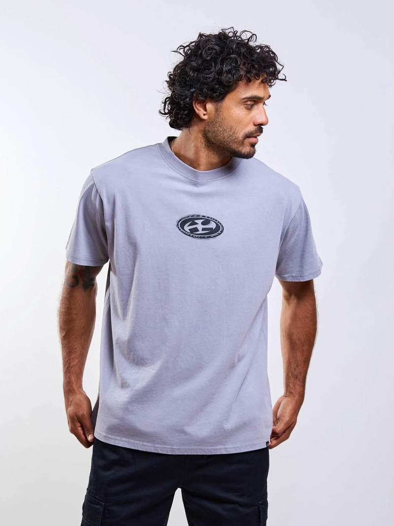 POLERA MC TIDESA GRIS HOMBRE MAUI AND SONS - 5