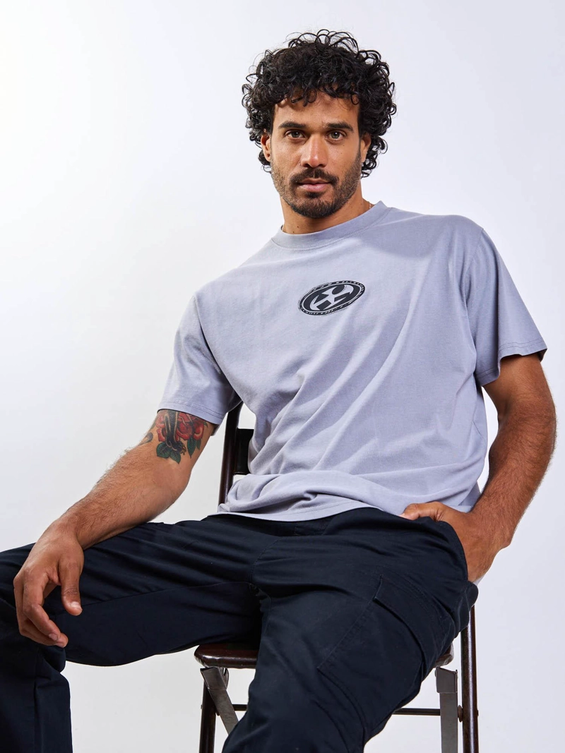 POLERA MC TIDESA GRIS HOMBRE MAUI AND SONS - 6