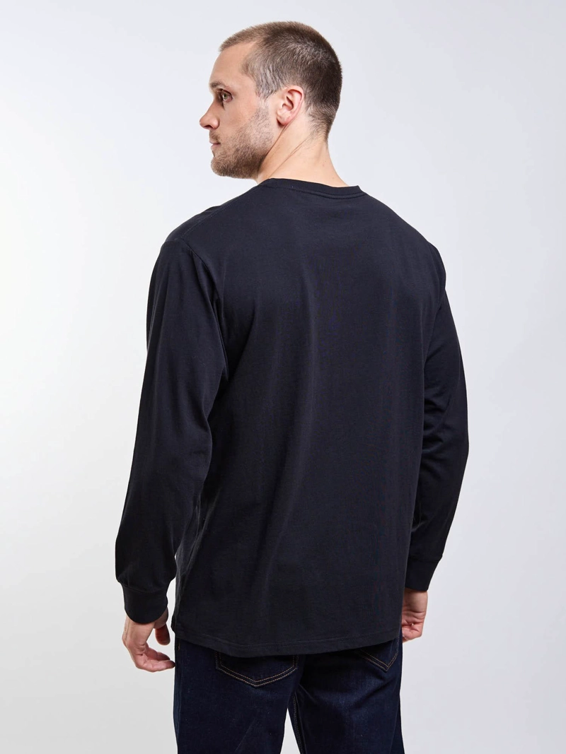 POLERA ML CAPSULE NEGRO HOMBRE MAUI AND SONS - 2